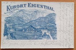 Kurort Eigenthal, Familie Burri 1902 TOP