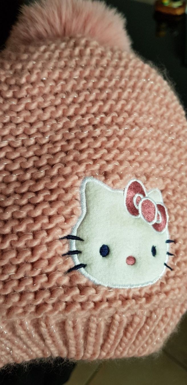 Altro abbigliamento per bambina: Hallo Kitty Wintermütze – Nuovo (secondo la descrizione) da Morens FR venduto da Kiscica 2
