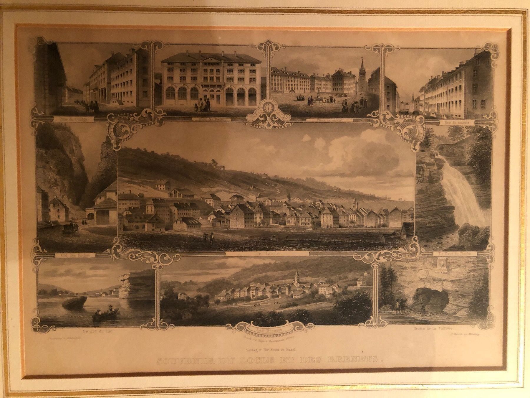 Poster & Bilder: Souvenir de Locle et des Brenets – Gebraucht aus Wald ZH von mlnt 3