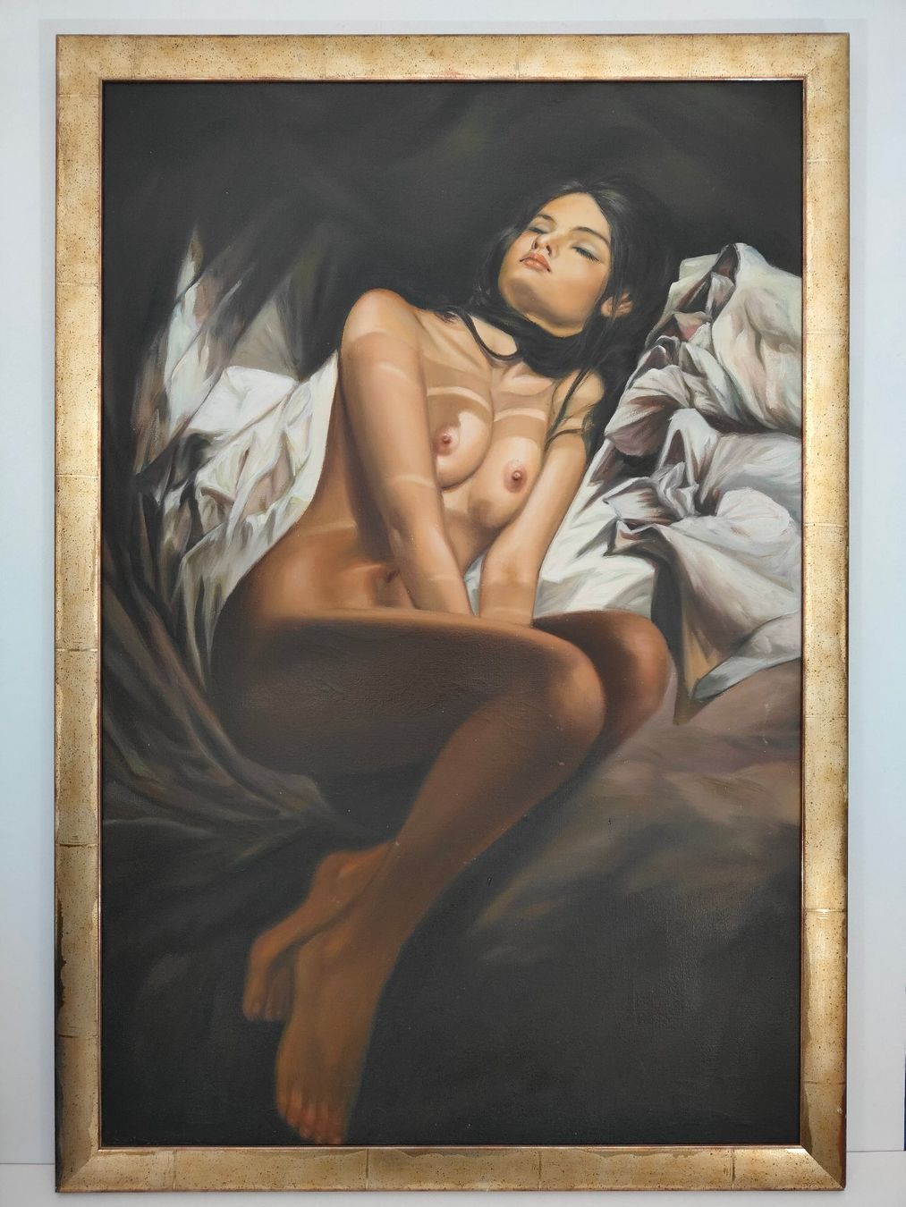Dipinti: TABLEAU réalisé par L'ÉCOLE DE MANILLE – Usato da Chêne-Bougeries venduto da Art-T55
