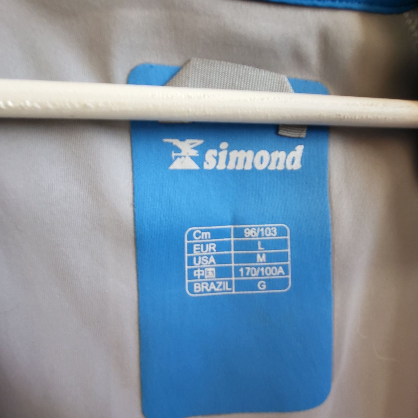 Giacche: SIMOND Sportjacke Windstopper blau Gr. L – Usato da Tägertschi venduto da TheChange 5