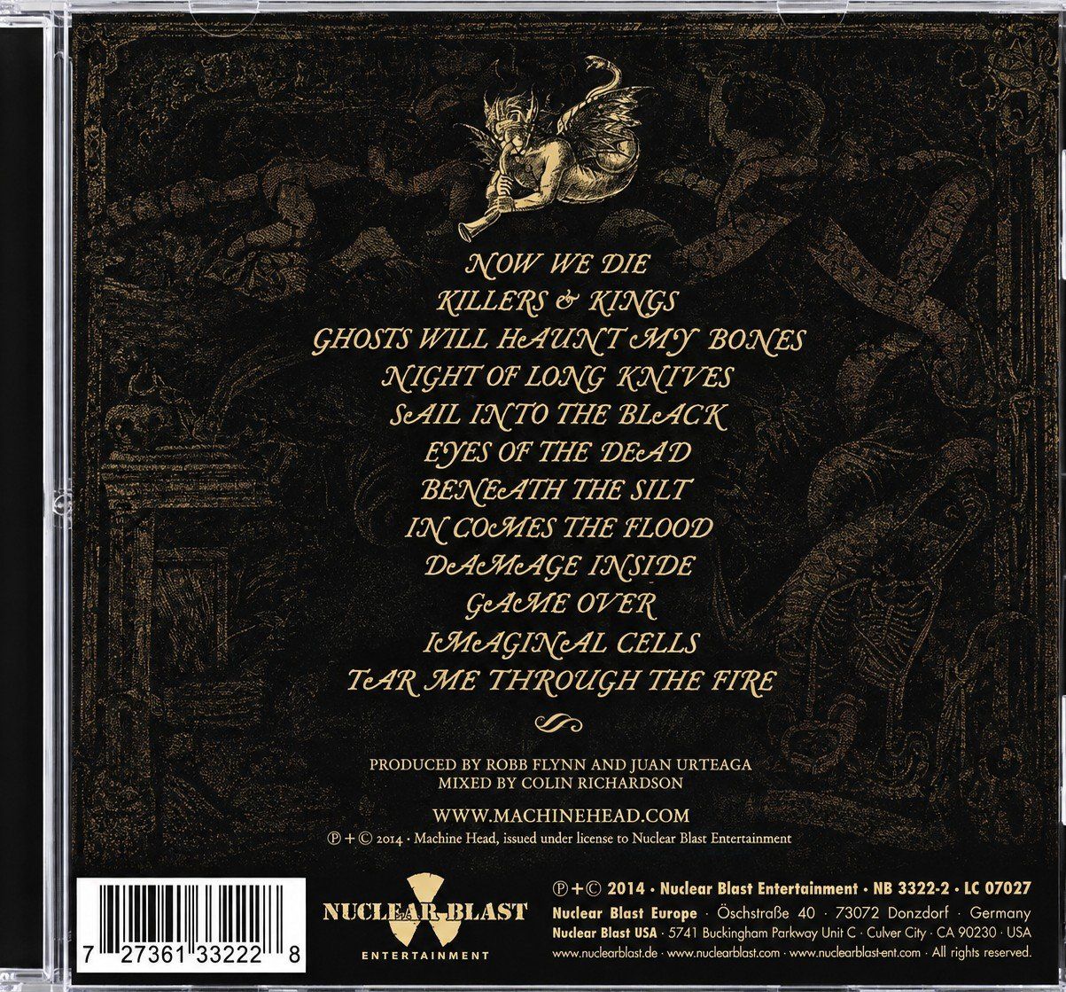 CD: CD Machine Head "The Blackening", Nr. 313 – Nuovo e nell'imballaggio originale da Kottwil venduto da Crazyrolf 1