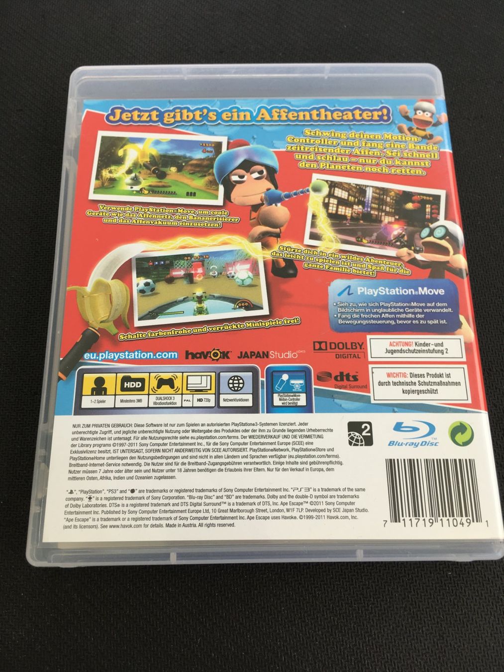 Sony Giochi: Ape Escape - Playstation 3 / PS3 – Usato da St.Gallen venduto da Punktchen01 1