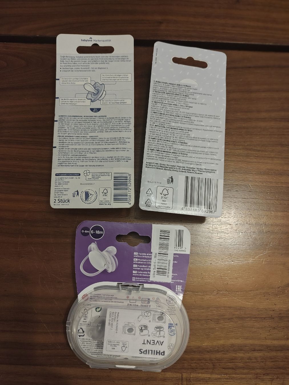 Succhiotti & catenelle porta ciuccio: Nuggi Set ab 6 Monate, Dutzi, Schnuller, Philips, Kuniboo .. – Nuovo e nell'imballaggio originale da Aeugst am Albis venduto da RotesDing 1