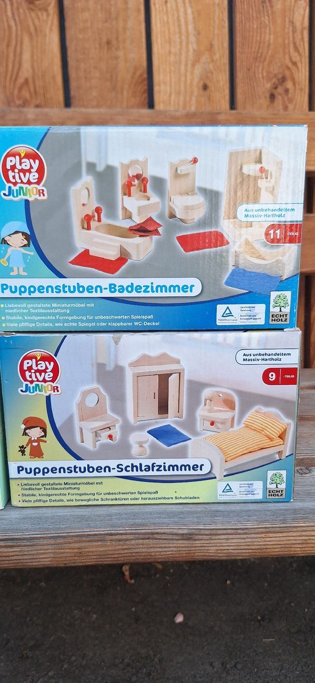Puppenhäuser & -möbel: Puppenstuben Möbel von Playtive 6 Sets – Neu und originalverpackt aus Grabs von tschanny 3
