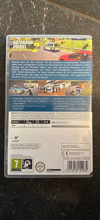 Giochi: Nintento Switch Spiel Autobahnpolizei Simulator 2 – Usato da Hütten venduto da Mber80 1