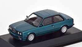 BMW 3er E30 2-Türer Phase II 1987-1991 dunkelgrün met. /