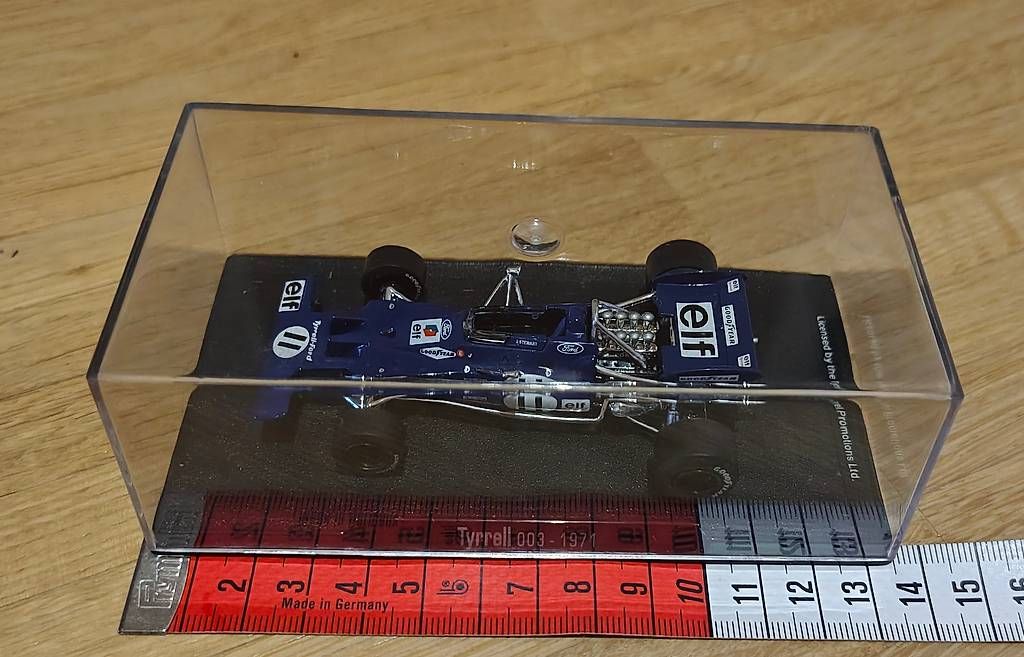 Modellini d'auto: Tyrrell 003 - 1971 1:43 – Usato da Therwil venduto da ast_56p6 1
