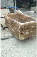 Badewanne Freistehende Onyx Marmor Stein Wanne Outdoorwanne