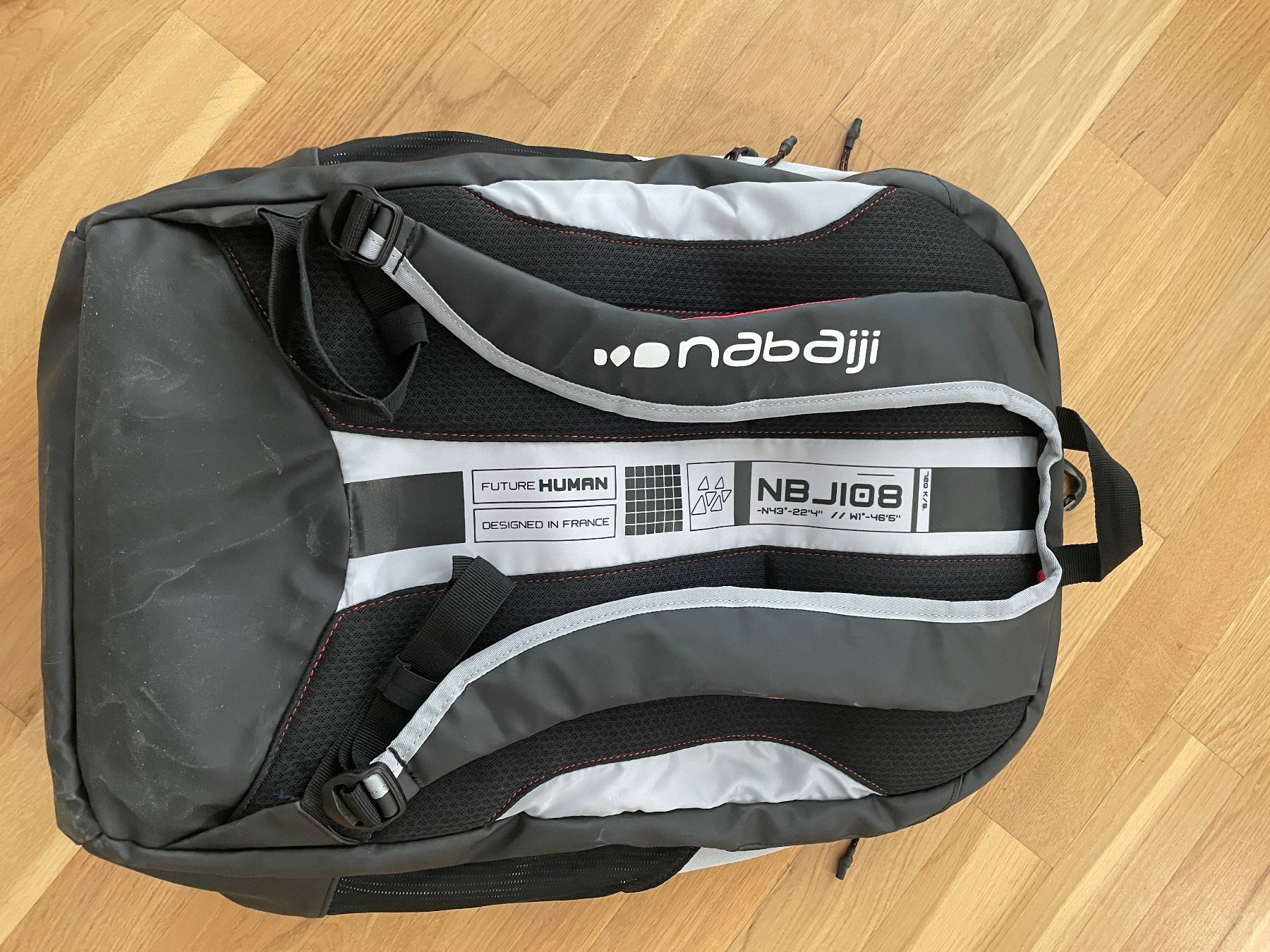 Zaini: Nabaiji Backpack Black Red – Usato da Chêne-Bougeries venduto da and_q6xj 3
