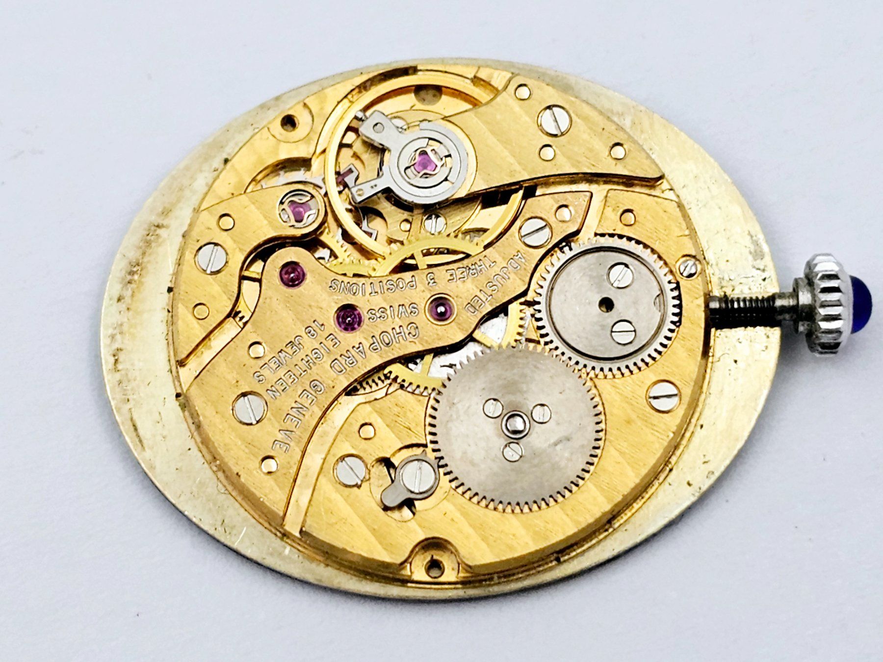 Orologi: Chopard Handaufzug Uhrwerk mit Zifferblatt – Usato da Bassersdorf venduto da AnkerWatch 1