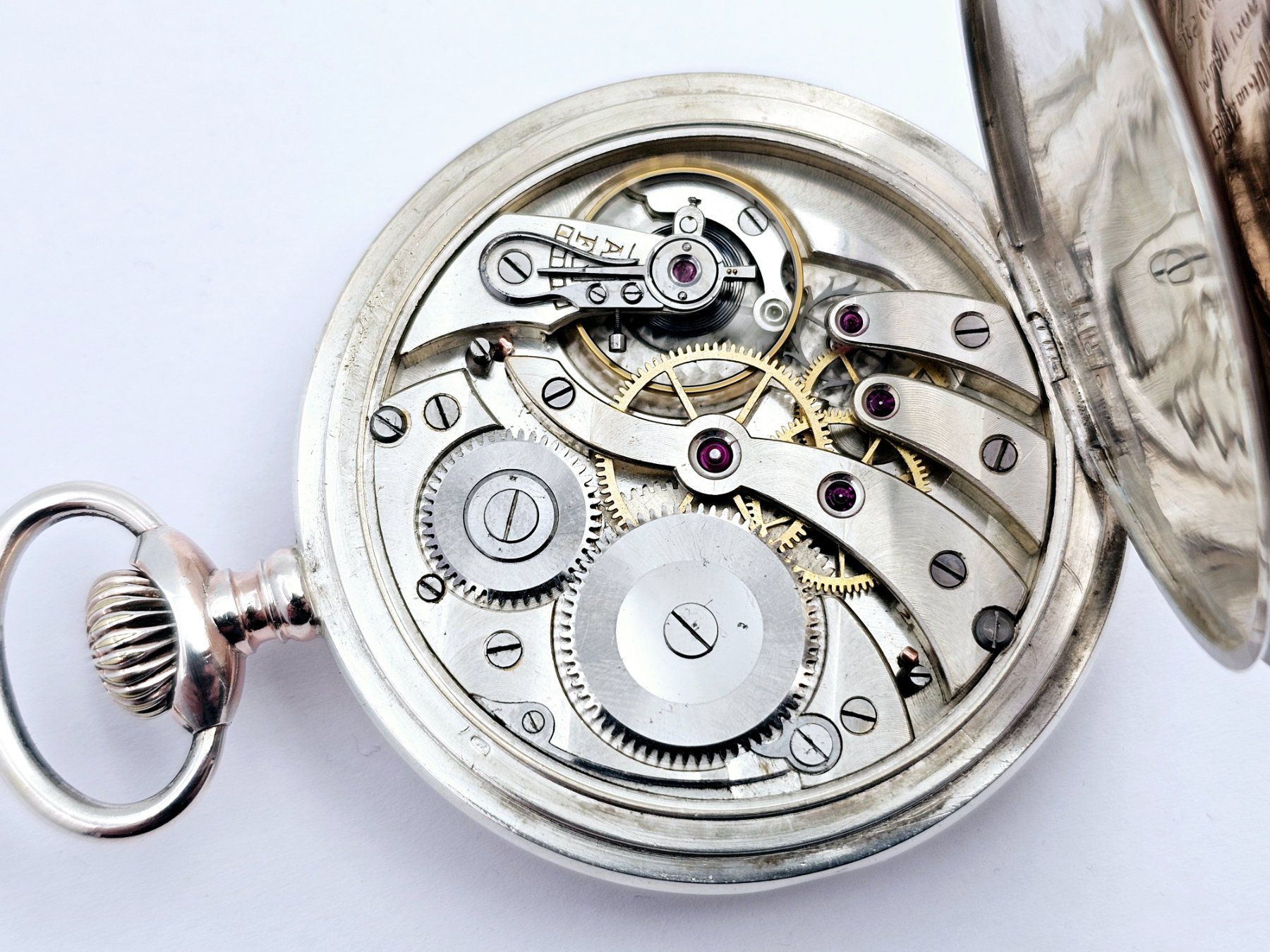 Orologi: Antike Taschenuhr 800 Silber – Usato da Bassersdorf venduto da AnkerWatch 3