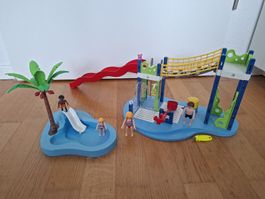 PLAYMOBIL Wasserspielplatz mit Kinderbecken