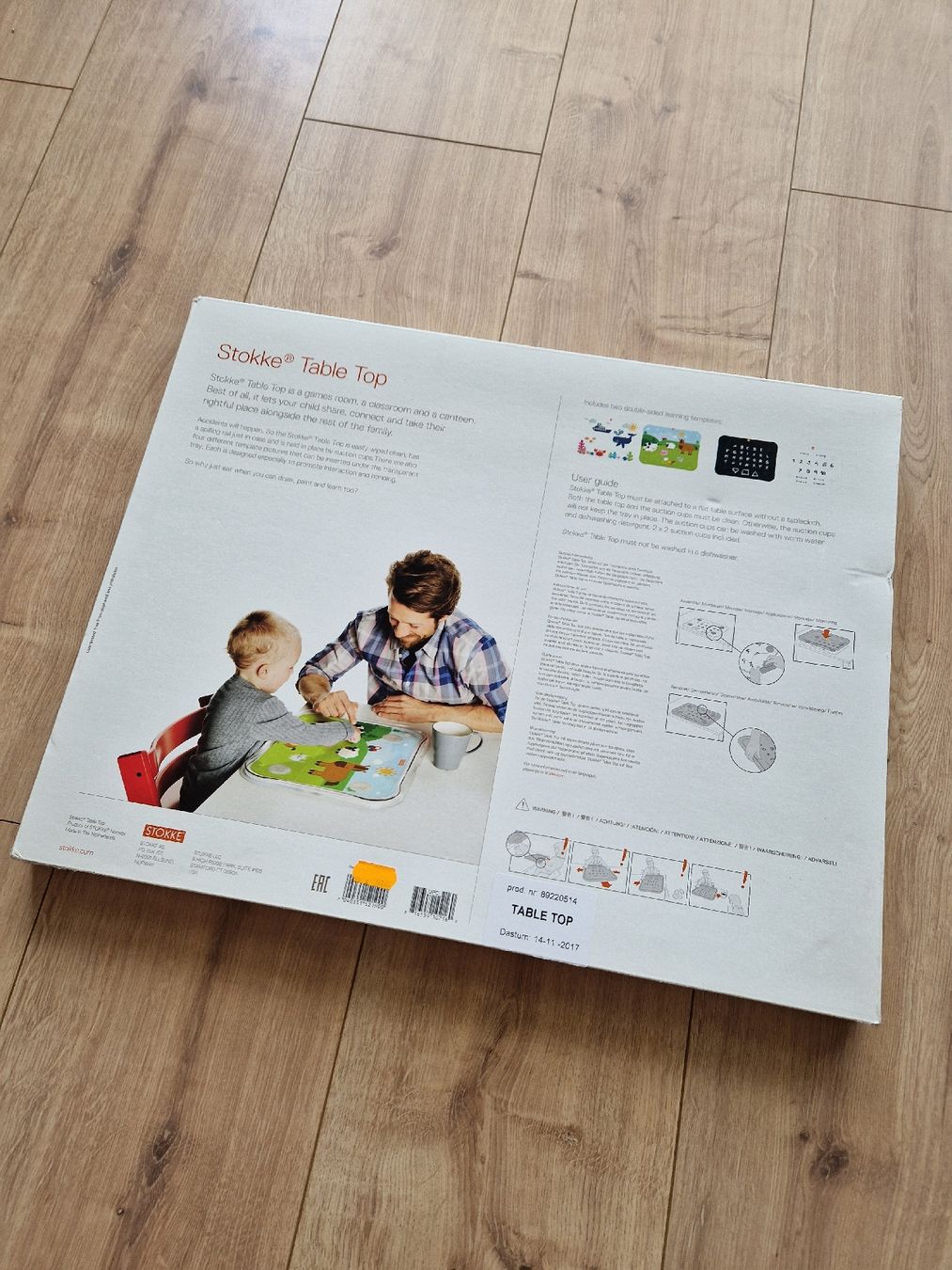 Set de table et chaises: Stokke Table Top Kinder-Essunterlage – D'occasion à Münsingen par MarcoTs 3
