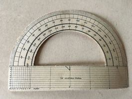 Original WInkelmessschablone 1918