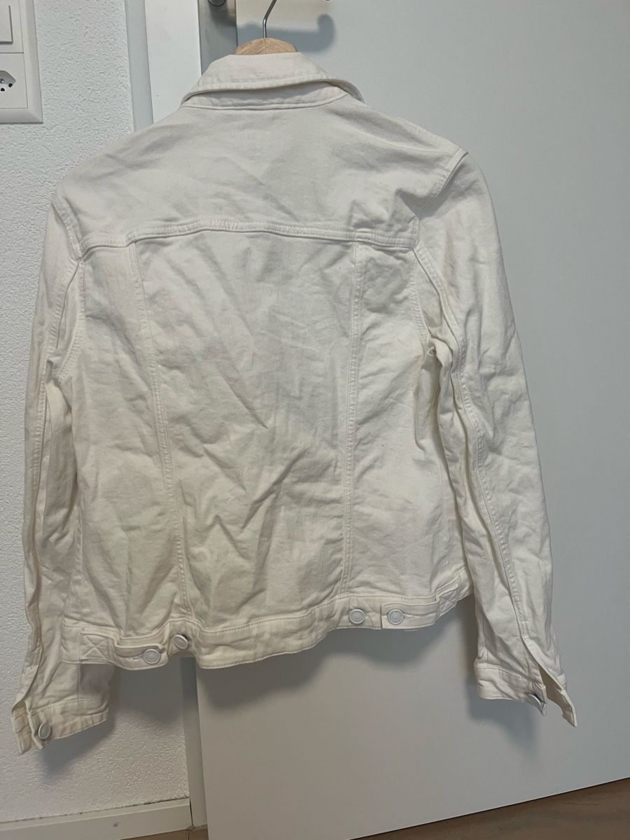 C&A Giacche: Jeansjacke weiss S neu – Nuovo (secondo la descrizione) da Birrwil venduto da vanyboo 2