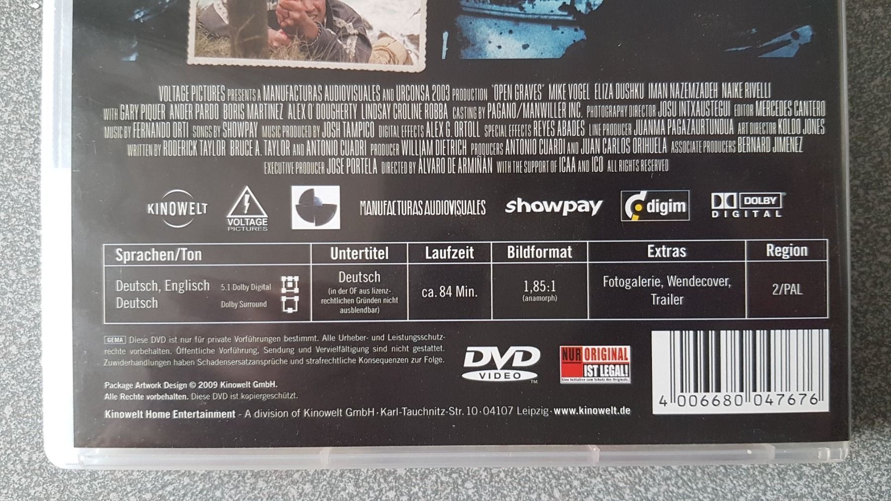 Tutti i DVDs: DVD Open Graves – Usato da Oetwil am See venduto da fineli2 1