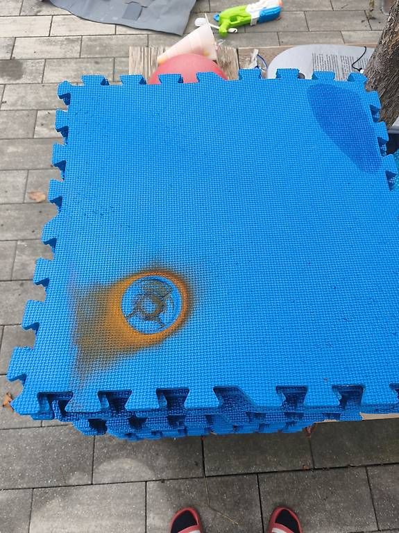 Tappetini fitness: Pool Bodenschutzmatten  – Usato da Rebstein venduto da Dom-Grab_83 1