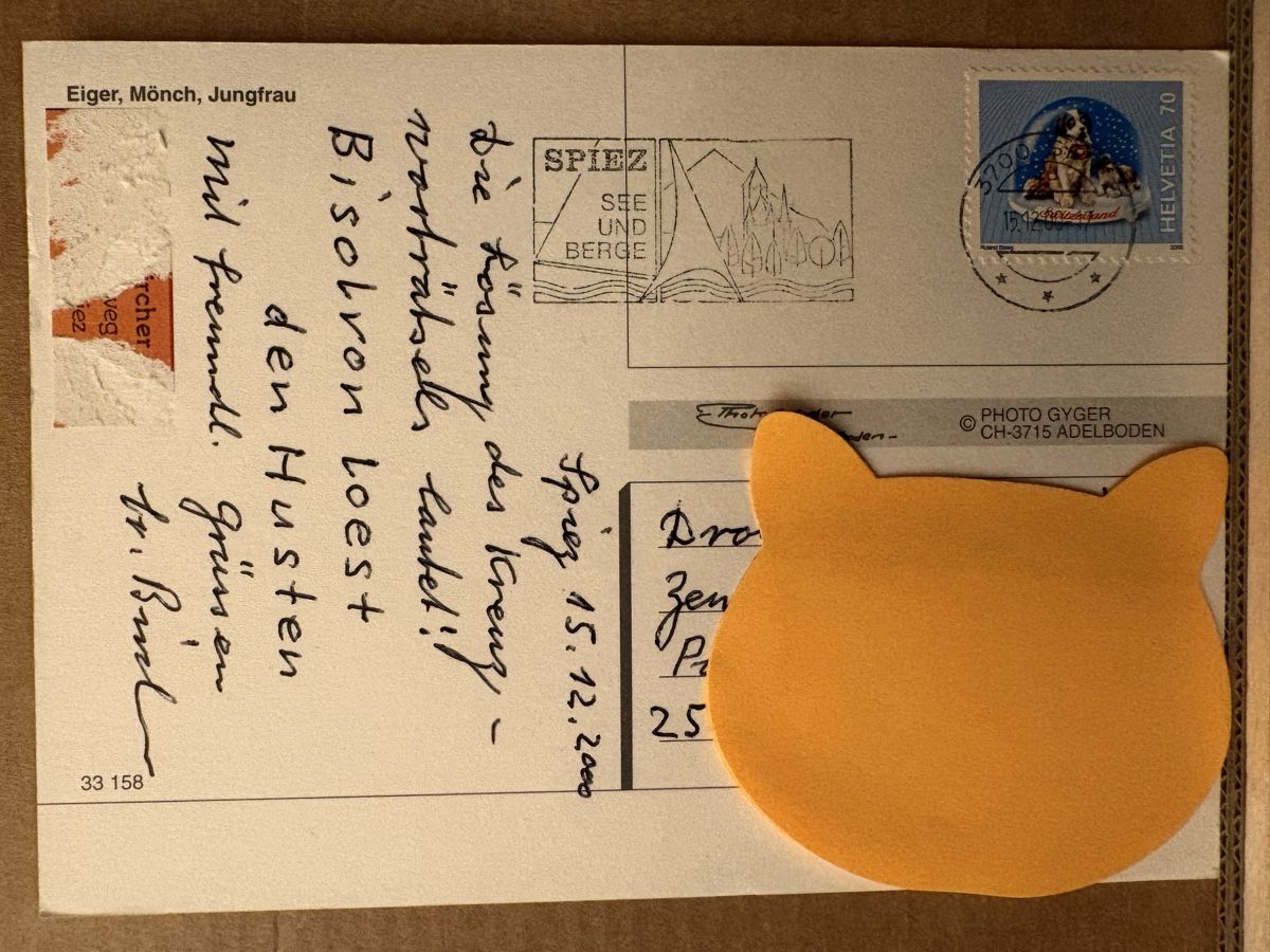 Cartoline postali: AK von Berner Oberland / Bergpanorama – Usato da Rümlang venduto da Kartenpost1 1