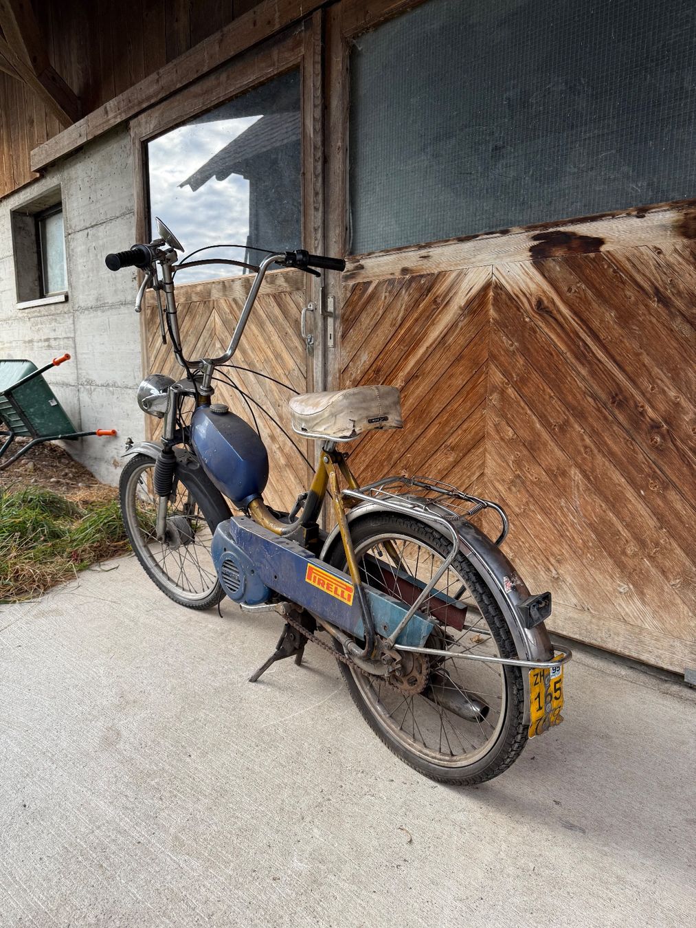 Sachs Ciclomotori: Sachs 503 Tornado Handschalter Töffli – Difettoso da Fahrni b. Thun venduto da Salzberger-FZH 1