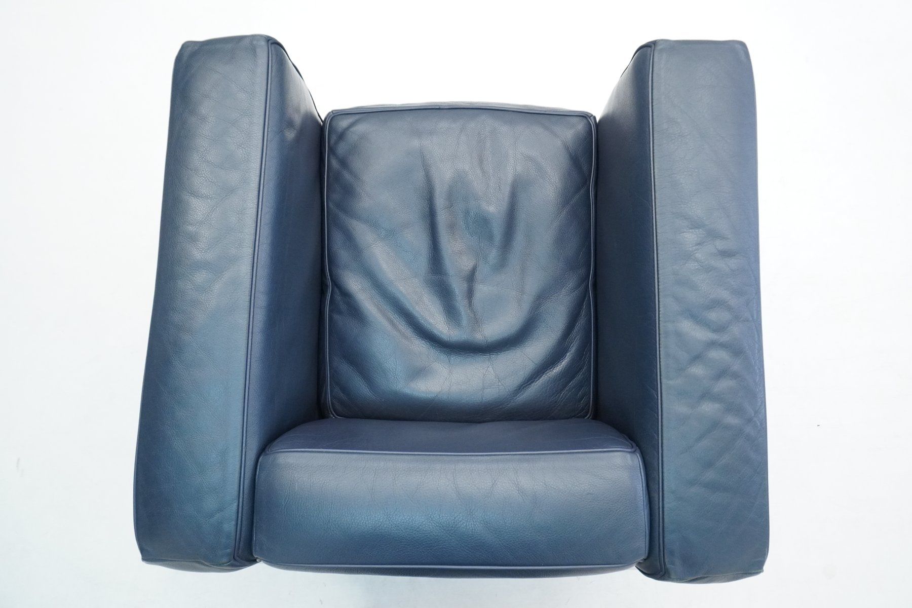 Cassina Sessel: Cassina LC2 Sessel Le Corbusier Leder dunkelblau – Gebraucht aus Bad Zurzach von QLASSIQ 5