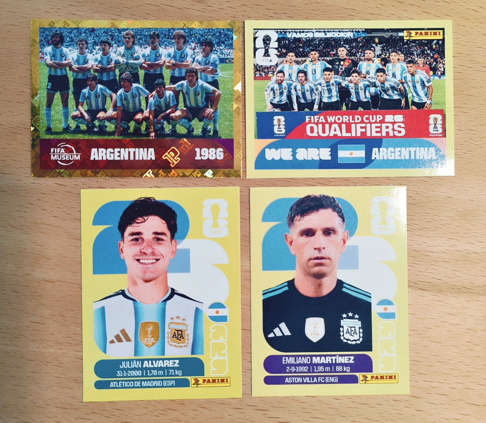 Panini Carte collezionabili: WM 2026 Panini Argentinien Set – Nuovo (secondo la descrizione) da Bülach venduto da mar_6vfz