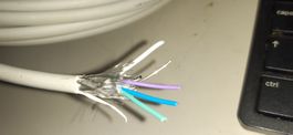 Telefonkabel U72M 1x4x0.6mm2 L=12m