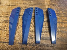 lego 42060 et 42061 lot de 4 pièces Dark Blue Wedge 12 x 3