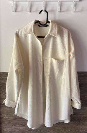 Chemise - Zara couleur crème