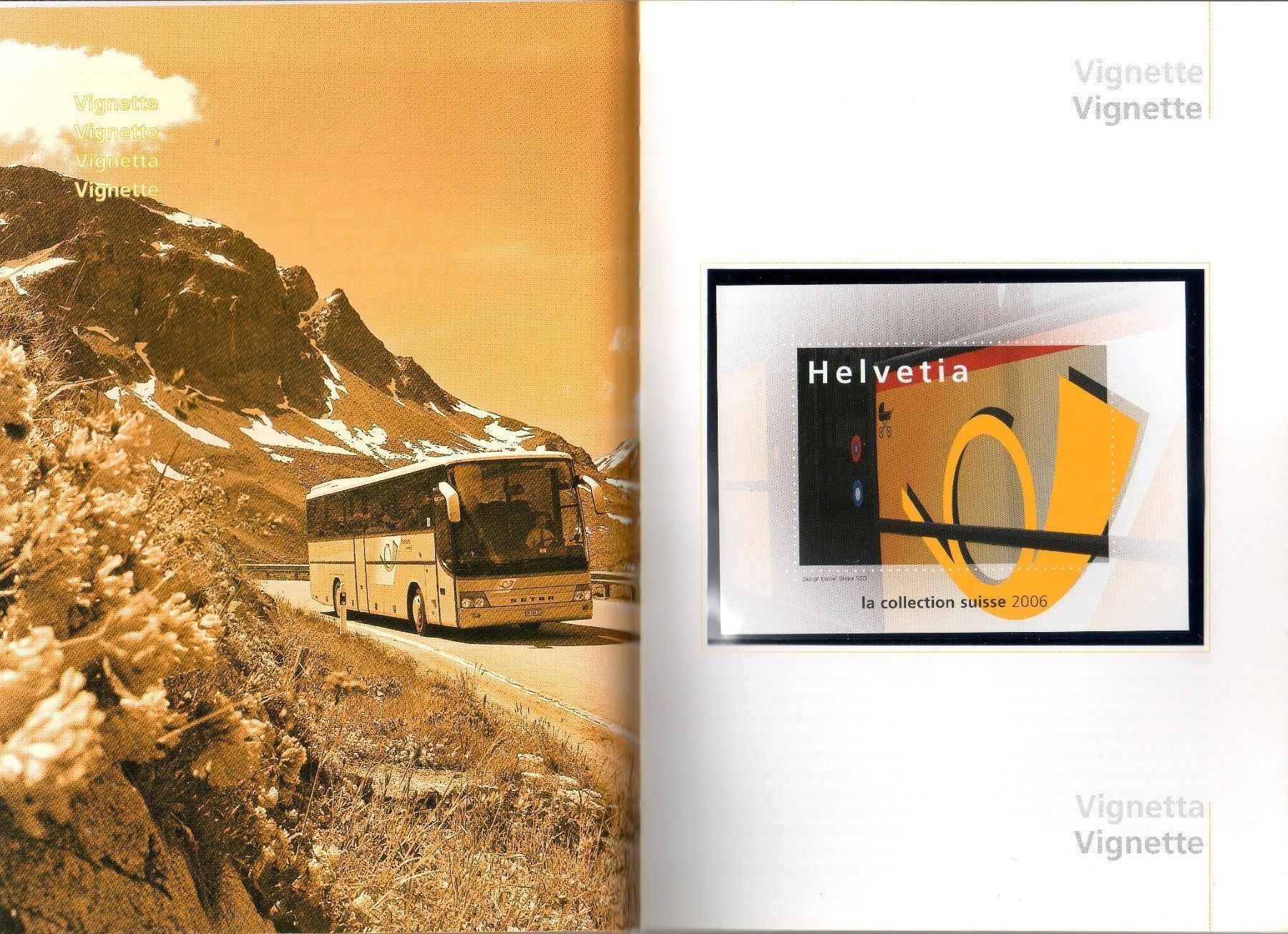 Tutti i francobolli: JAHRBUCH 2006 ORIGINAL ** POSTFRISCH ** – Usato da Losone venduto da EM2019 1