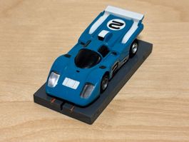 Faller/Aurora AFX Ferrari 512M blau #2 mit Fahrlicht