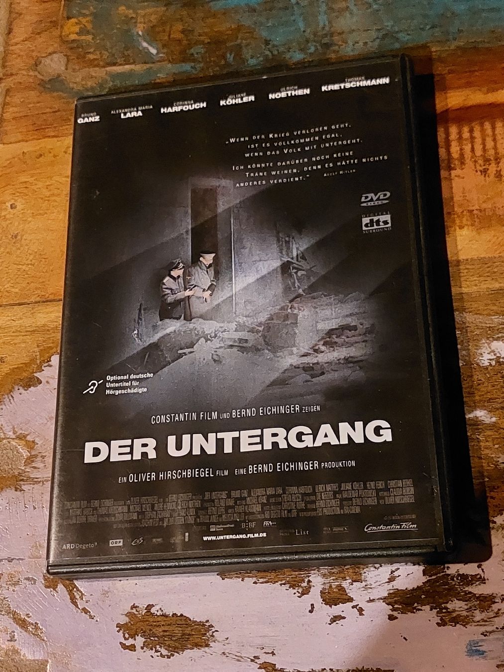 Tutti i DVDs: Der Untergang, DVD Kriegsdrama – Usato da Winterthur venduto da Belzarek