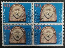 1986 Vindonissa Windisch Viererblock