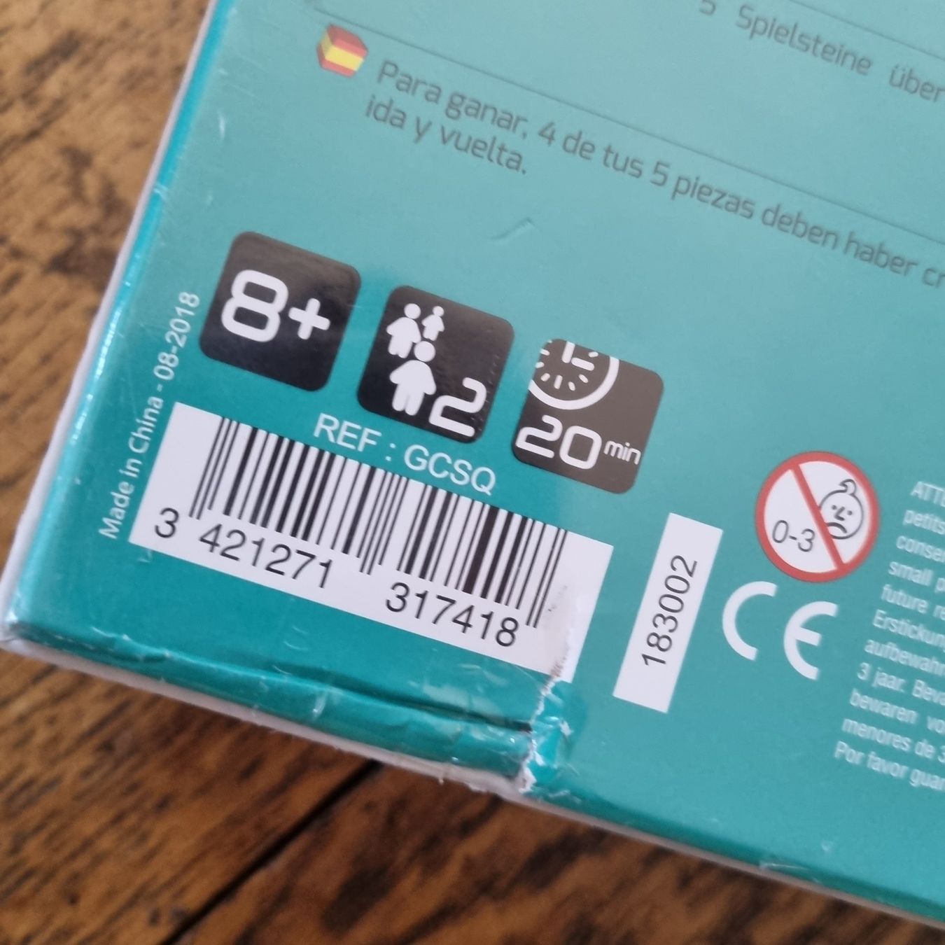 Giochi: Jeu Squadro Gigamic neuf – Nuovo e nell'imballaggio originale da Fribourg venduto da jarmilka 2