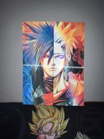 2 Anime Wandbilder mit Bewegungseffekt – One Piece / Naruto