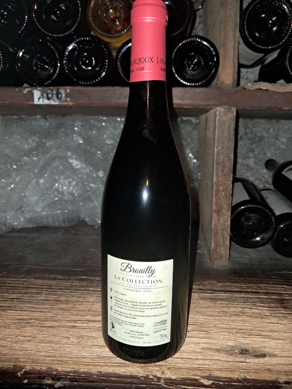 Vino: Brouilly "La Collection" J.M. Aujoux 2020  – Nuovo e nell'imballaggio originale da Le locle venduto da juliensaran 2