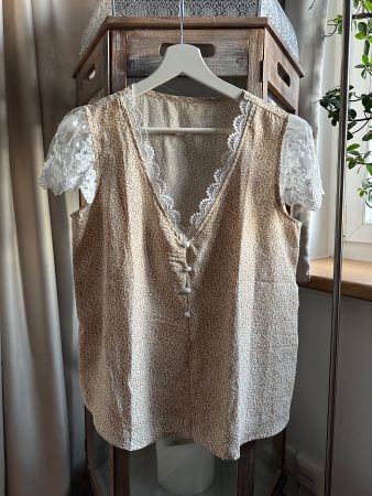 Blusentop beige Gr.M
