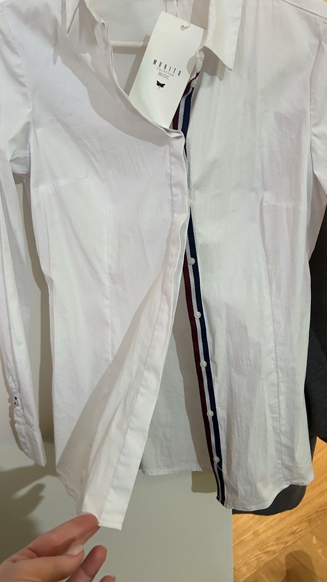 Camicette: New white blouse – Nuovo e nell'imballaggio originale da Zürich venduto da gol_zrr2 3