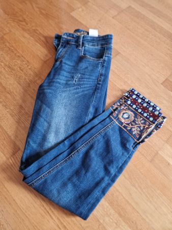 Jeans - Hosen - Boho (Desegual) Gr. 34/36
