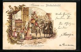 Litho Dinkelsbühl, Aus dem Kinderzeche-
