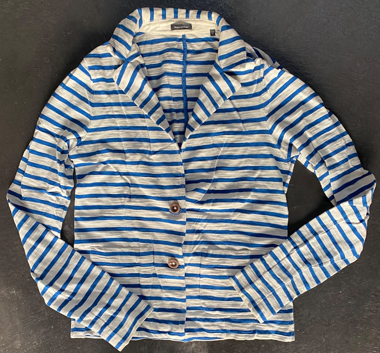 Marc O'Polo Giacche: Coole Streifenjacke Baumwolle Marcopolo – Nuovo (secondo la descrizione) da Chur venduto da simhofstr