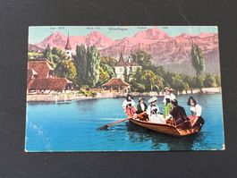 Postkarte Litho aus Hilterfingen 1919  (P10)