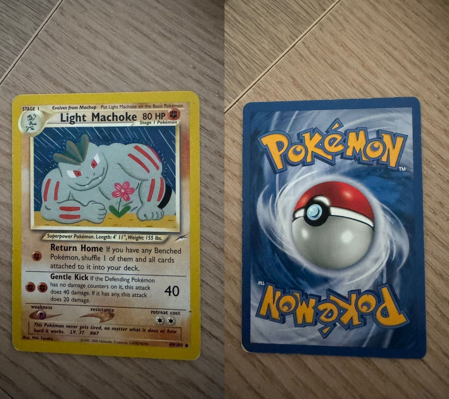 Pokémon Cartes à collectionner: Light Machoke 49/105 – D'occasion à Chavannes-Renens par skywalker1942