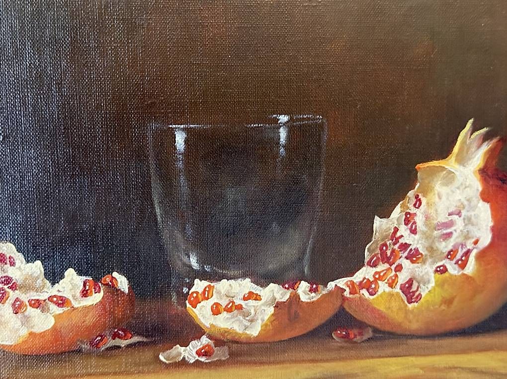 Dipinti: Tableau "Les Grenades" de Marc Thouy – Usato da Genève venduto da Ninah71 2