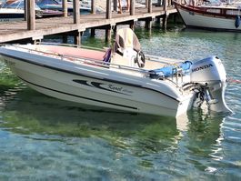 Motorboot Karel 450 open mit Honda AB-Motor 50 PS