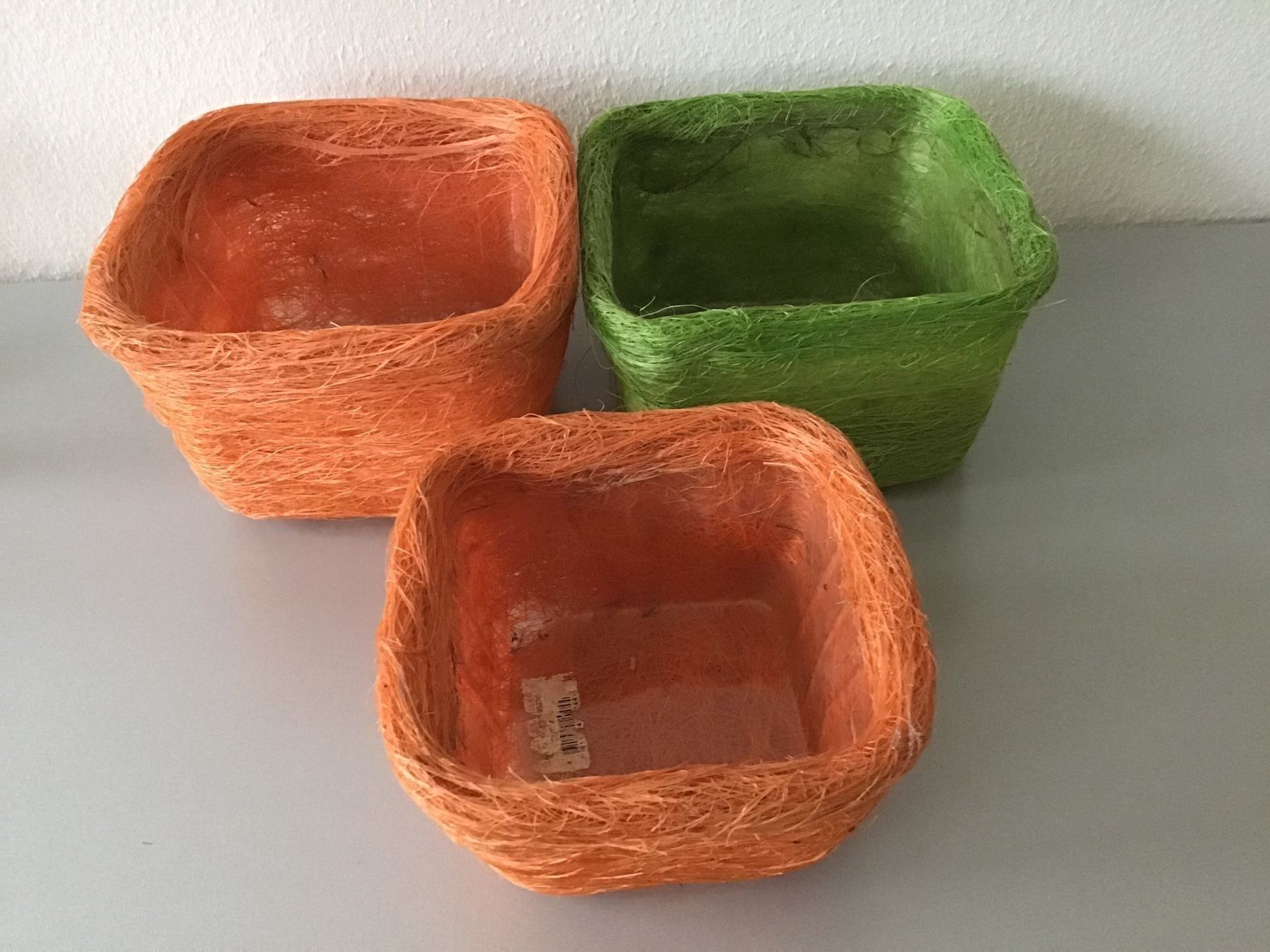 Sonstiges für Haushalt & Wohnen: Körbchen aus Sisal, innen mit Plastik – Gebraucht aus Frenkendorf von silasho 1