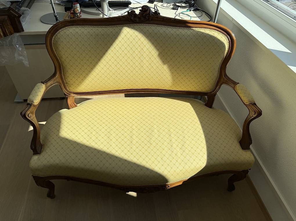 Divani: Antike Sitzgruppe im Stil Louis XV – Usato da Brüttelen venduto da zou_j6hg 1