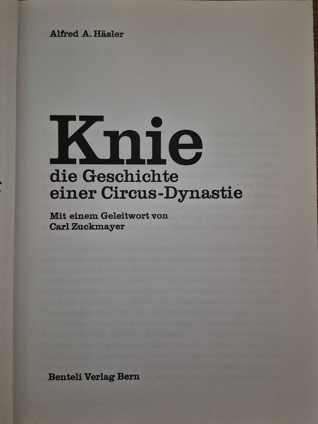 Libri: KNIE - die Geschichte einer Circus-Dynastie – Usato da Balsthal venduto da Jamamoegg 2