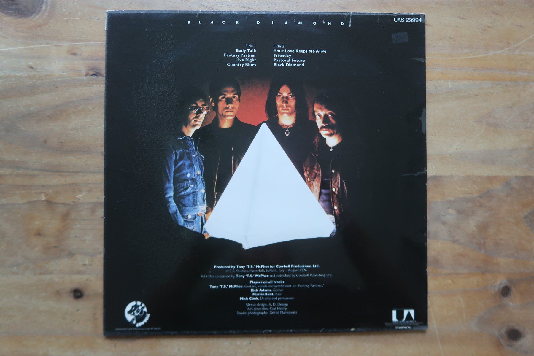 Vinyles: GROUNDHOGS - BLACK DIAMOND - VINYL LP – D'occasion à Basel par Patiscat 1