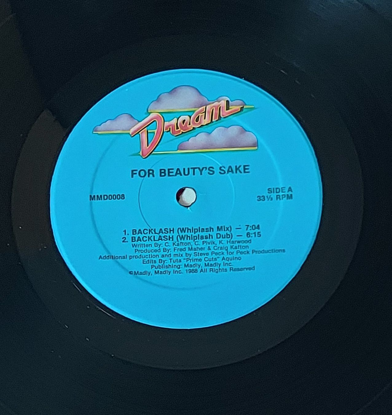 Dischi in vinile: LP - FOR BEAUTY'S SAKE - BACKLASH – Usato da Steckborn venduto da Quo7 1